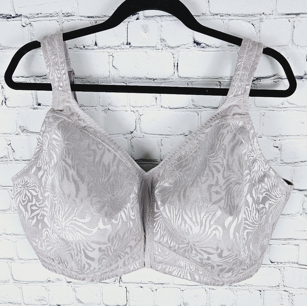 WINGSLOVE | full coverage comfort minimizer wide strap wireless bra 48G